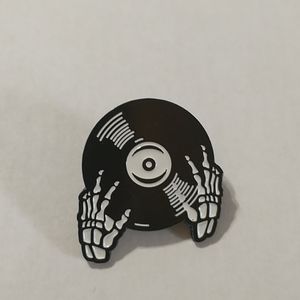 Dead Record Enamel Pin